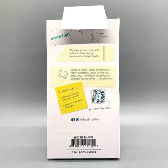 NIB Custom Print Smartish Gripmunk iPhone 15 Plus Case - Picture 5 of 11